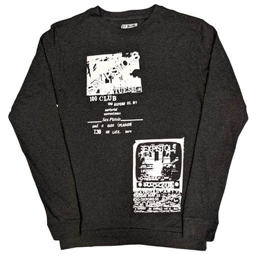 SEX PISTOLS セックスピストルズ (デビュー 50周年 ) - 100 Club / バックプリントあり / 長袖 / Tシャツ / メンズ