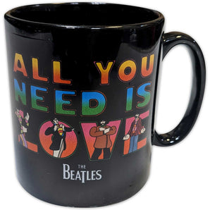 THE BEATLES ビートルズ (ABBEY ROAD 55周年 ) - Yellow Submarine All You Need Is Love / マグカップ