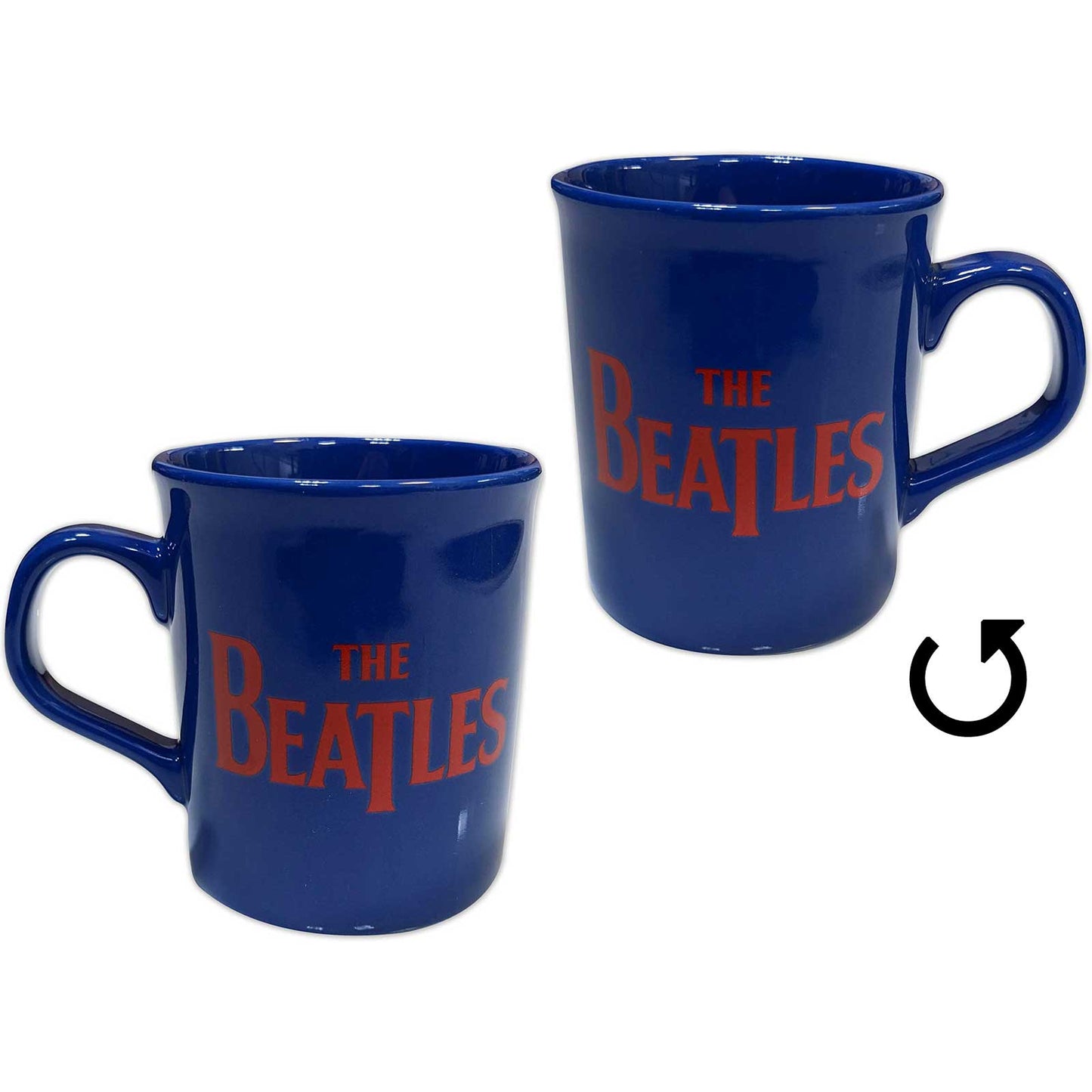THE BEATLES ビートルズ (来日 60周年 ) - Red Drop T Logo / マグカップ