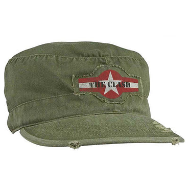 THE CLASH - (結成 50周年 ) - Military Cap / Star Logo