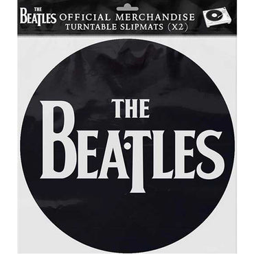THE BEATLES ビートルズ (来日 60周年 ) - Drop T Logo & JPGR / 2枚セット / スリップマット