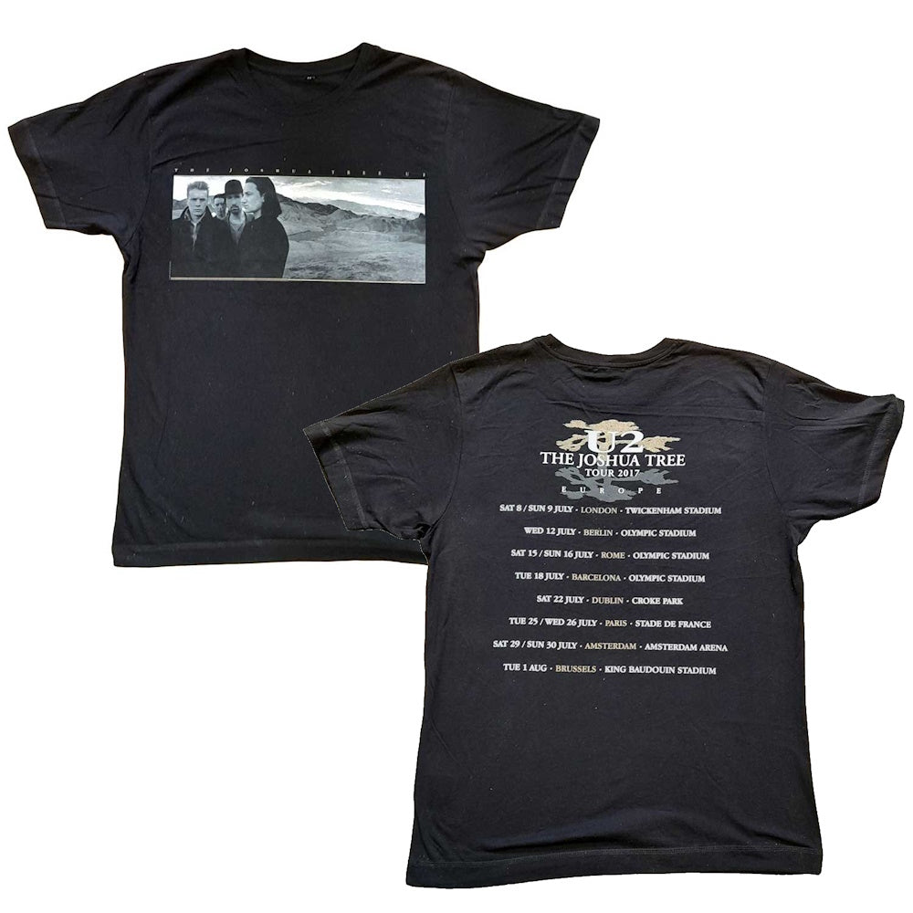 U2 - (結成 50周年 ) - Joshua Tree Photo / バックプリントあり / 2017ツアー限定