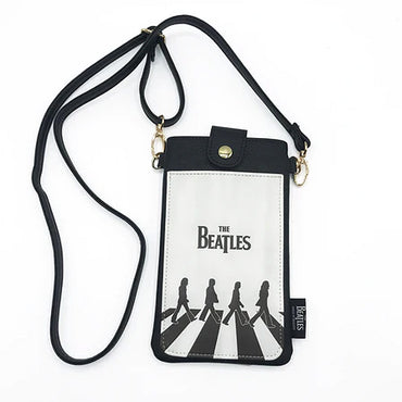 THE BEATLES ビートルズ (来日 60周年 ) - Abbey Road / Phone Wallet / Mini Bag / Disaster(U.K.ブランド) / ショルダーバッグ