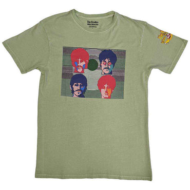 THE BEATLES ビートルズ (来日 60周年 ) - Yellow Submarine Magic Piano / バックプリントあり / Tシャツ / メンズ