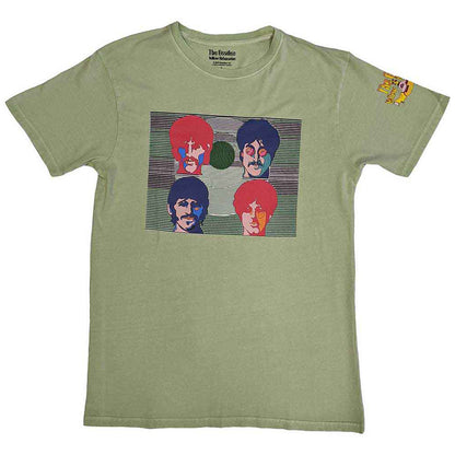 THE BEATLES ビートルズ (来日 60周年 ) - Yellow Submarine Magic Piano / バックプリントあり / Tシャツ / メンズ
