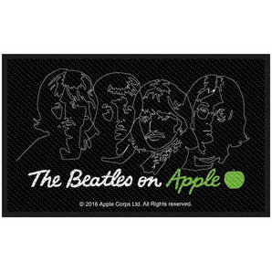 THE BEATLES ビートルズ (ABBEY ROAD 55周年 ) - On Apple / ワッペン 【公式 / オフィシャル】