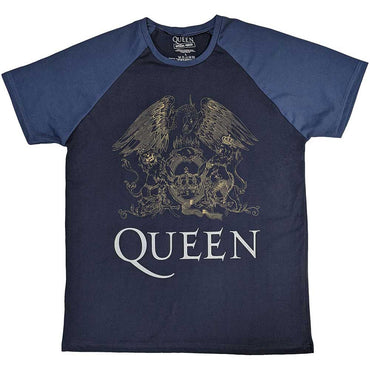 QUEEN - (フレディ 生誕 80年 ) - Crest / 半袖ラグラン