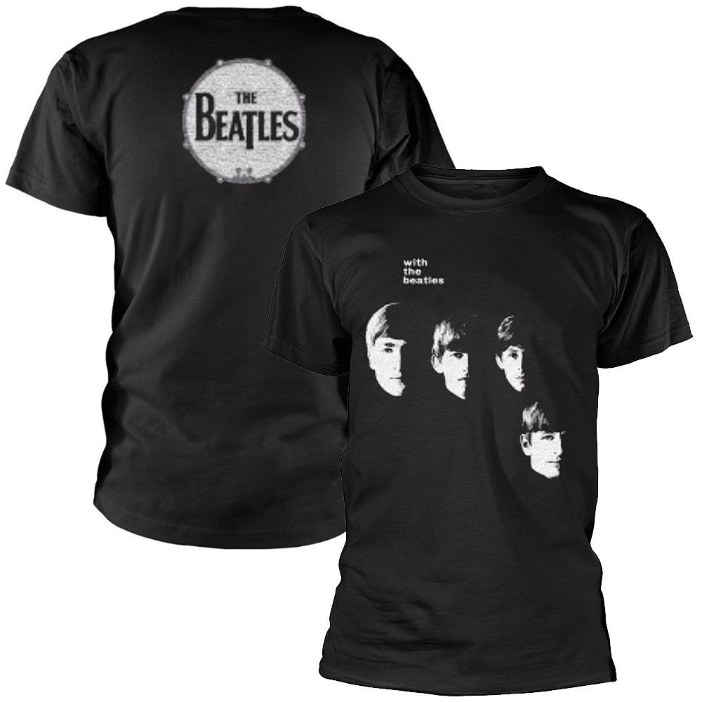 THE BEATLES ザ・ビートルズ (ABBEY ROAD発売55周年記念 ) - With The Beatles / バックプリントあり / Tシャツ / メンズ 【公式 / オフィシャル】