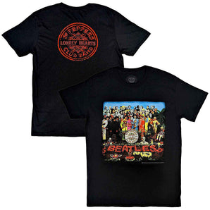 THE BEATLES ビートルズ (ABBEY ROAD 55周年 ) - Sgt Pepper / バックプリントあり / Tシャツ / メンズ 【公式 / オフィシャル】