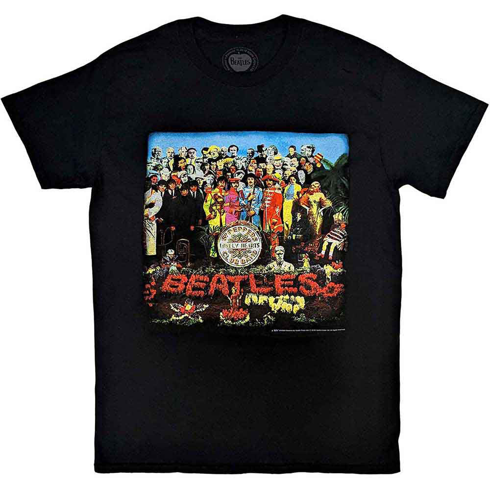 THE BEATLES ビートルズ (来日 60周年 ) - Sgt Pepper / バックプリントあり / Tシャツ / メンズ