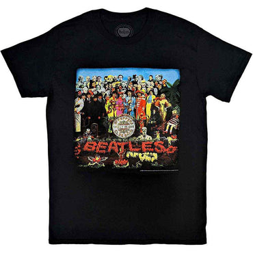 【予約商品】 THE BEATLES ビートルズ (来日 60周年 ) - Sgt Pepper / バックプリントあり / Tシャツ / メンズ