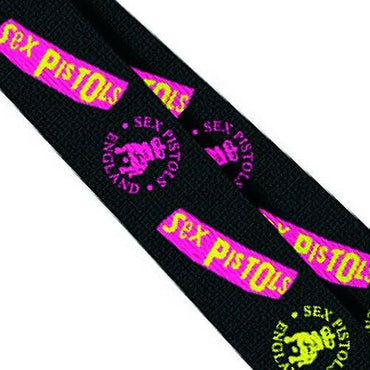 SEX PISTOLS セックスピストルズ (デビュー 50周年 ) - Logo / LANYARD / グッズ