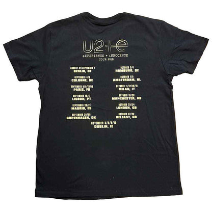 U2 UNISEX T-SHIRT ユーツー (結成 50周年 ) - Logo 2018 / バックプリントあり / EX-TOUR / Tシャツ / メンズ