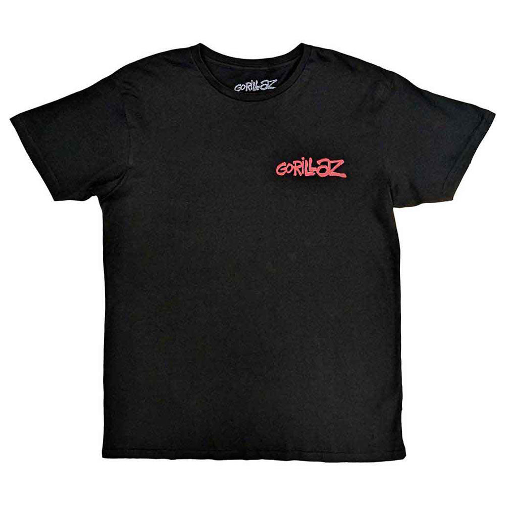 GORILLAZ ゴリラズ - Cult of Gorillaz / バックプリントあり / Tシャツ / メンズ
