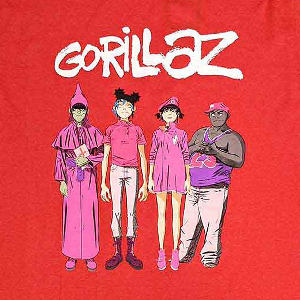 GORILLAZ ゴリラズ - Cracker Island Standing Group / Tシャツ / メンズ