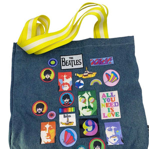 THE BEATLES ビートルズ (ABBEY ROAD 55周年 ) - Yellow Submarine Tote Bag / Disaster(U.K.ブランド) / トートバッグ 【公式 / オフィシャル】