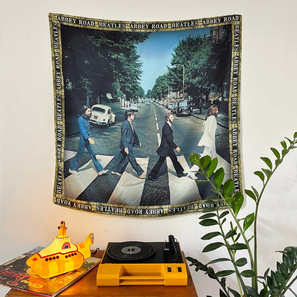THE BEATLES ビートルズ (来日 60周年 ) - Abbey Road Square Scarf / Disaster(U.K.ブランド) / スカーフ・マフラー