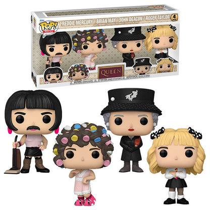 QUEEN - (フレディ 生誕 80年 ) - I Want to Break Free Funko Pop! Vinyl Figure 4-Pack