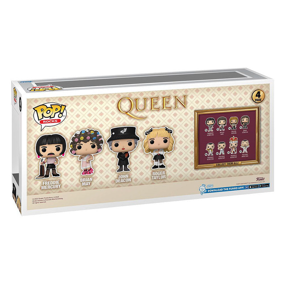 QUEEN クイーン (フレディ 生誕 80年 ) - I Want to Break Free Funko Pop! Vinyl Figure 4-Pack / フィギュア・人形