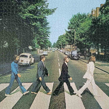 THE BEATLES - (来日 60周年 ) - Abbey Road Double Sided Album Art / 1000ピース