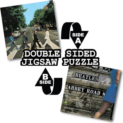 THE BEATLES ビートルズ (来日 60周年 ) - Abbey Road Double Sided Album Art / 1000ピース / ジグソーパズル