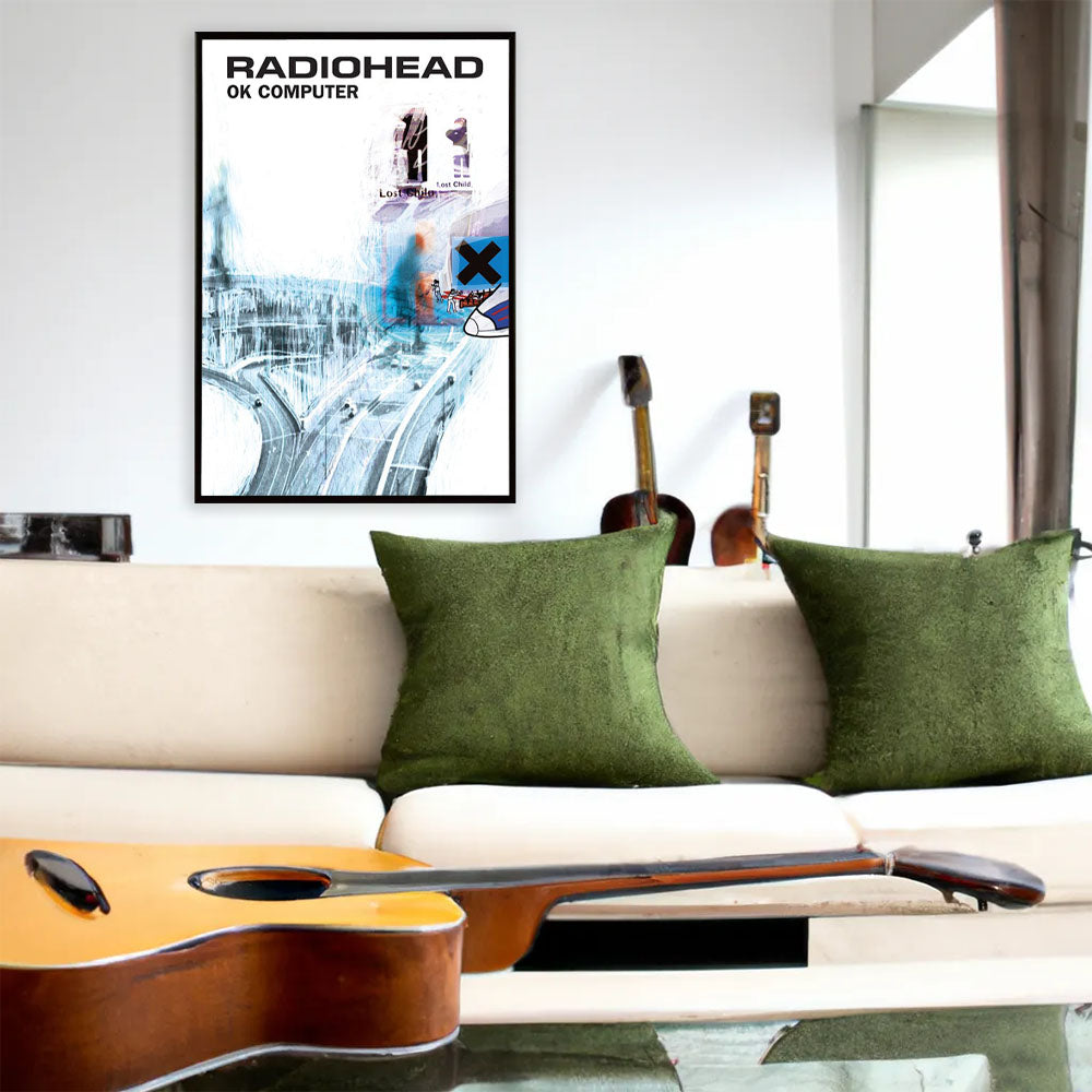 RADIOHEAD レディオヘッド (結成 35周年 ) - OK COMPUTER / ポスター