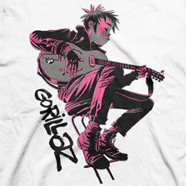 GORILLAZ ゴリラズ - SITTING PINK / Tシャツ / メンズ