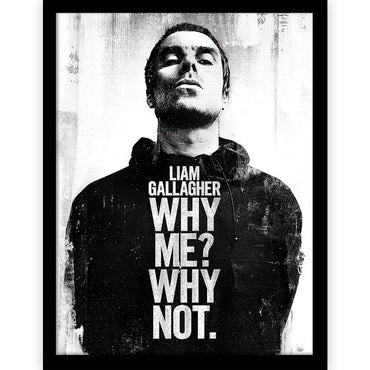 OASIS - (映画「オアシス：ドント・ルック・バック・イン・アンガー」公開 ) - Liam Gallagher Why Me Why Not