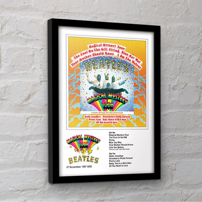 THE BEATLES ビートルズ (来日 60周年 ) - Magical Mystery Tour / インテリア額