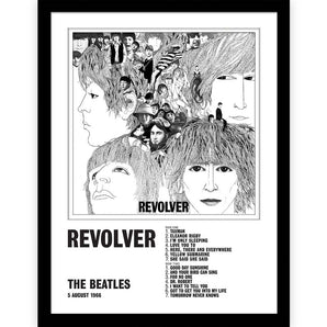 THE BEATLES ビートルズ (ABBEY ROAD 55周年 ) - Revolver / インテリア額 【公式 / オフィシャル】