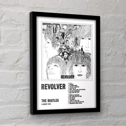 THE BEATLES ビートルズ (来日 60周年 ) - Revolver / インテリア額