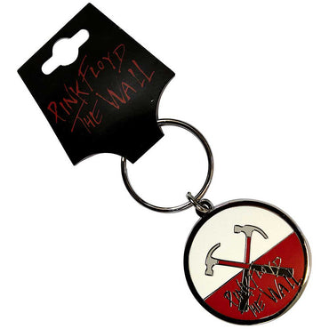 PINK FLOYD ピンクフロイド - The Wall Hammers Logo / キーホルダー