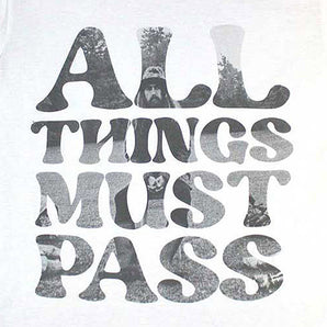 GEORGE HARRISON ジョージハリスン - All Things Must Pass / Text Infill / Tシャツ / メンズ