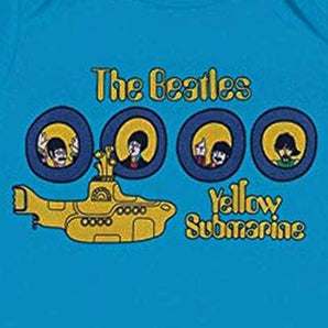 THE BEATLES ビートルズ (7月 映画 『ザ・ビートルズの軌跡』 公開 ) - YELLOW SUB PORTHOLE / ロンパース / Tシャツ / ベビー 【公式 / オフィシャル】