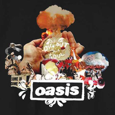 OASIS オアシス (結成 35周年 ) - Atomic Collage / Tシャツ / メンズ