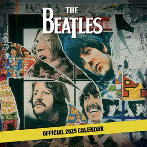 【予約商品】 THE BEATLES ビートルズ (ABBEY ROAD 55周年 ) - 2025 SQUARE CALENDAR / カレンダー・ダイアリー 【公式 / オフィシャル】