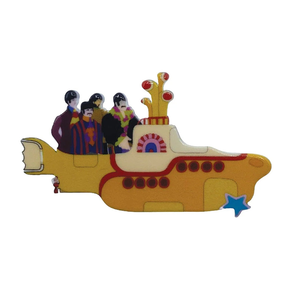 THE BEATLES - (来日 60周年 ) - Yellow Submarine Brooch / Disaster(U.K.ブランド)