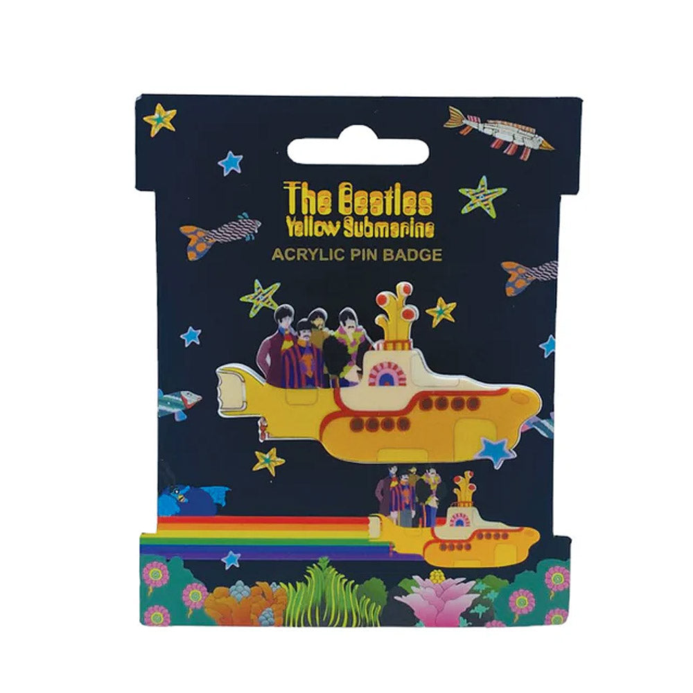 THE BEATLES ビートルズ (来日 60周年 ) - Yellow Submarine Brooch / Disaster(U.K.ブランド) / ファッション雑貨