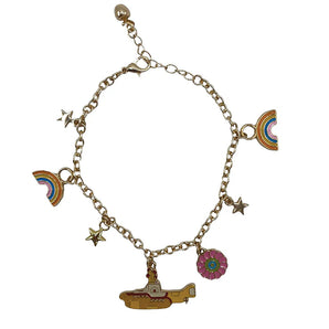 【予約商品】 THE BEATLES ビートルズ (ABBEY ROAD 55周年 ) - Yellow Submarine Charm Bracelet / Disaster(U.K.ブランド) / ブレスレット 【公式 / オフィシャル】