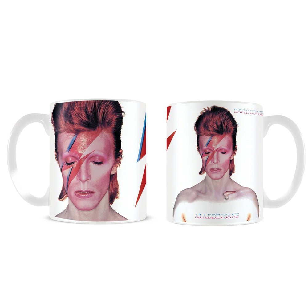 DAVID BOWIE デヴィッドボウイ (追悼 10年 ) - Aladdin Sane / マグ & ソックスセット / マグカップ
