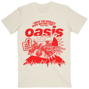 【予約商品】 OASIS オアシス (再結成ツアー2025 ) - What The World's Been Waiting For / Tシャツ / メンズ 【公式 / オフィシャル】