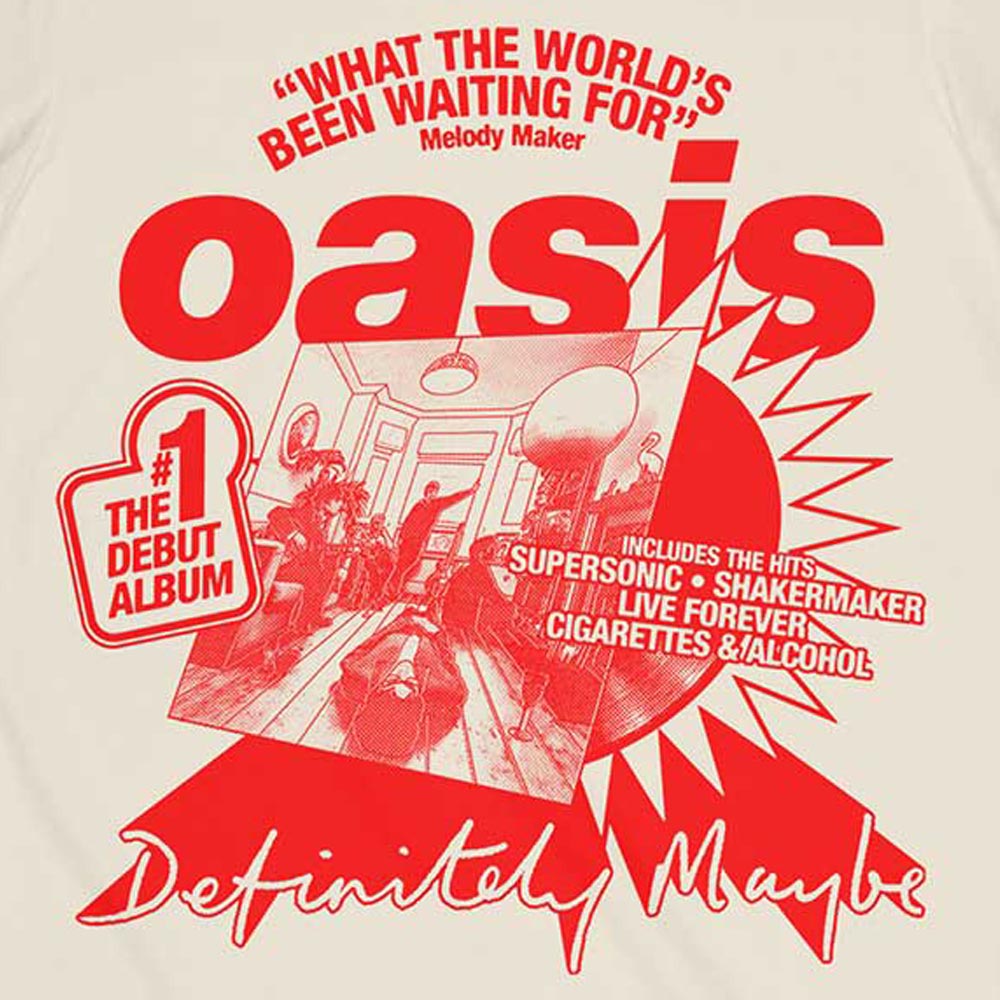 OASIS オアシス (結成 35周年 ) - What The World's Been Waiting For / Tシャツ / メンズ