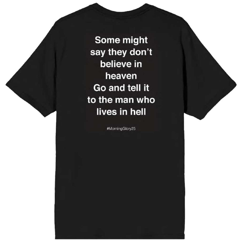 OASIS オアシス (結成 35周年 ) - Some Might Say Lyric / バックプリントあり / Tシャツ / メンズ