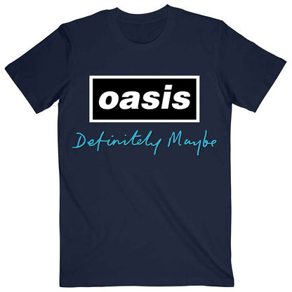 OASIS - (結成 35周年 ) - Definitely Maybe Text Logo