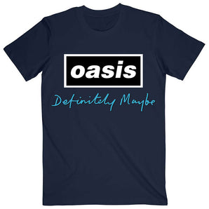 【予約商品】 OASIS オアシス (再結成ツアー2025 ) - Definitely Maybe Text Logo / Tシャツ / メンズ 【公式 / オフィシャル】