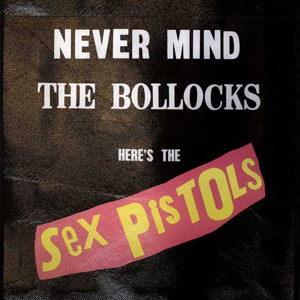 SEX PISTOLS セックスピストルズ (デビュー 50周年 ) - Never Mind The Bollocks Original Album / Black / トートバッグ