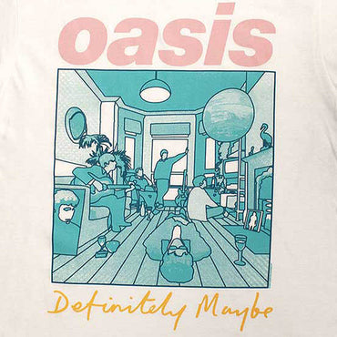 OASIS オアシス (結成 35周年 ) - Definitely Maybe Illustration Colour / Tシャツ / メンズ