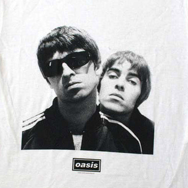 OASIS オアシス (結成 35周年 ) - Noel & Liam Square Photo / Tシャツ / メンズ