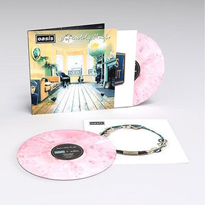 OASIS オアシス (再結成ツアー2025 ) - Definitely Maybe / 30th Anniversary Edition / Pink ＆ White Marble Vinyl / レコード 【公式 / オフィシャル】