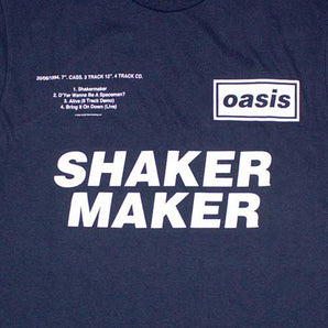 【予約商品】 OASIS オアシス (再結成ツアー2025 ) - Shakermaker Tracklisting / Tシャツ / メンズ 【公式 / オフィシャル】